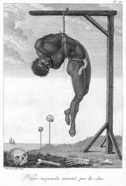les persécutions subies par les Noirs et les rapports entre maîtres et esclaves en Guyane hollandaise