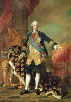 Portrait en pied de Louis XV