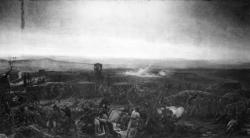 Episode du siège de Rome : prise du bastion n° 8 à la porte de San Pancrazio, le 30 juin 1849