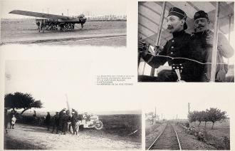 La première utilisation des aéroplanes lors des manœuvres de Picardie de 1910