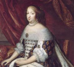 Anne d'Autriche en costume royal